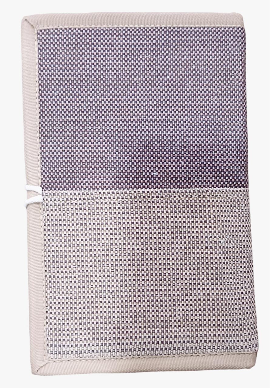 Grey Jute Folder Bag - Jute Material, A4 Size, Grey Color | Elegant Handcrafted Design For Corporate, Academic, Personal & Gift Use