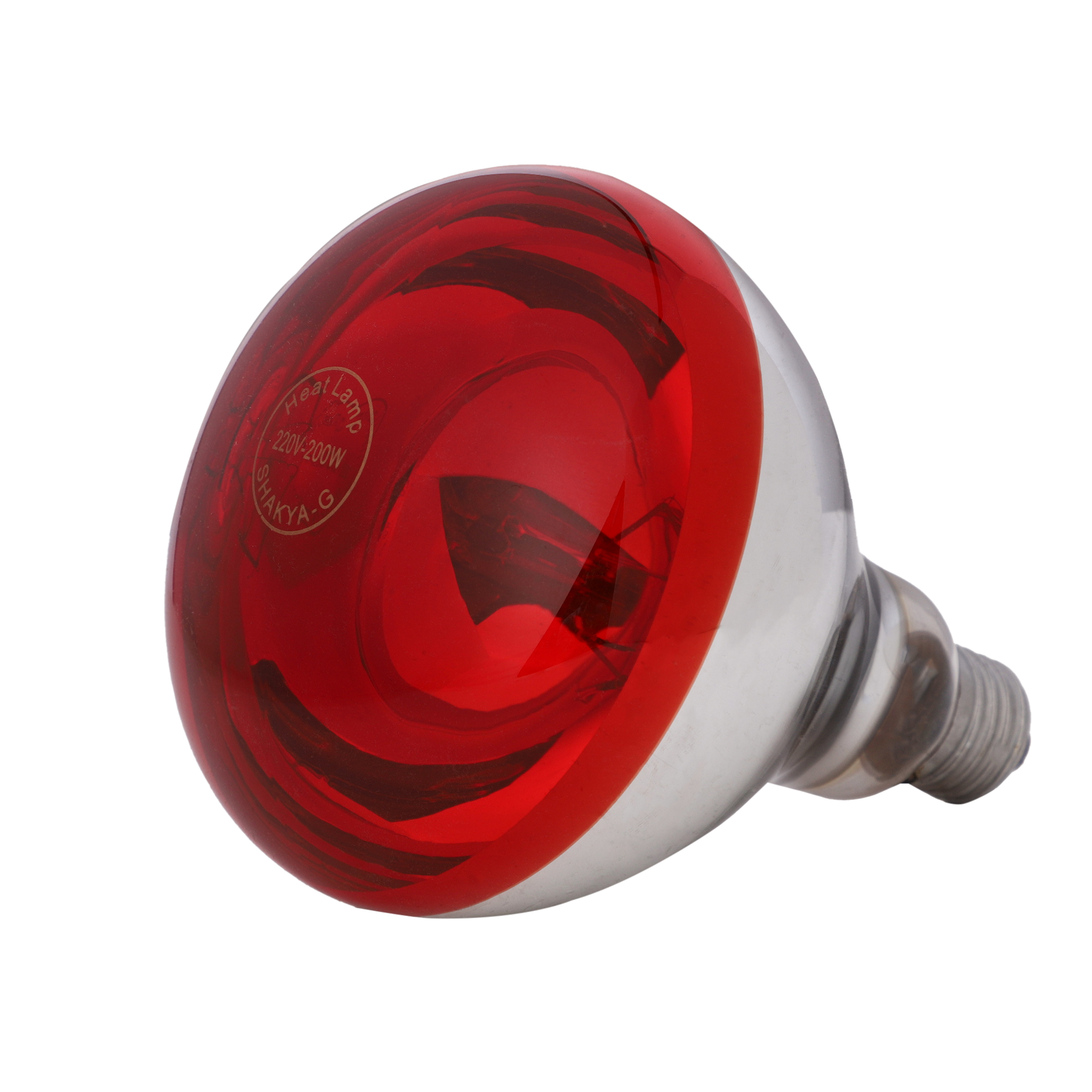 Infrared Bulb - 200 Watt Standard Size, Red Color - Automatic Hatcher Technology