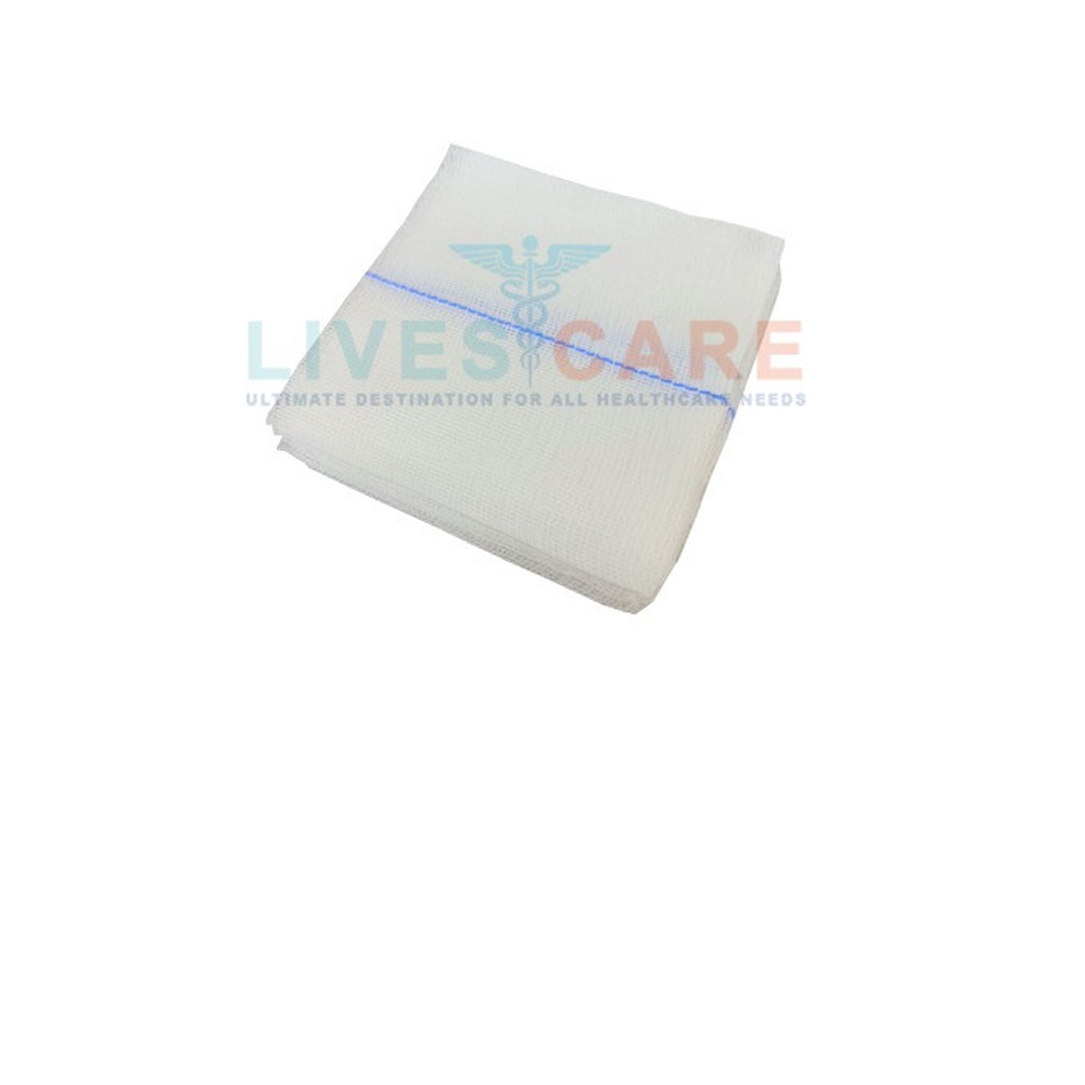 Gauze Swab - 100% Cotton, 5x5cm To 10x20cm Sizes Available, Sterile & Non-sterile Options, Hydrogen Peroxide Bleached, No Loose Threads