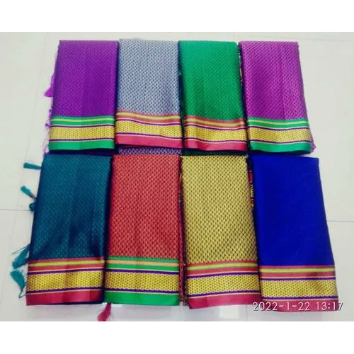 8 Colours Maharashtrian Khan Saree