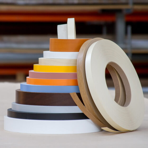 Laminate Edge Bands - Durable Resin Impregnated Paper, 1 Inch Width, Custom Colors & Patterns | Acrylic Pressure Sensitive Adhesive, Moisture Proof, Single Sided