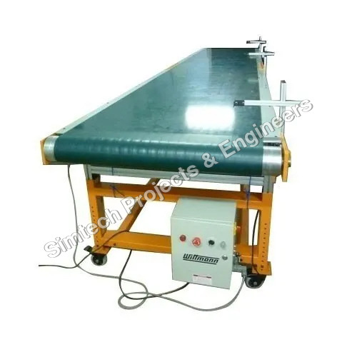 ग्रे असेंबली लाइन बेल्ट कन्वेयर