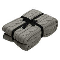 केबल प्लेन निट थ्रो एप्लीकेशन: बेड