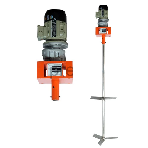 Vertical Industrial Agitator - Mild Steel, 2oo LPH, 3 Phase, 50 Hz | PLC Control, Eco-Friendly, Low Noise, High Efficiency, Stable Operation