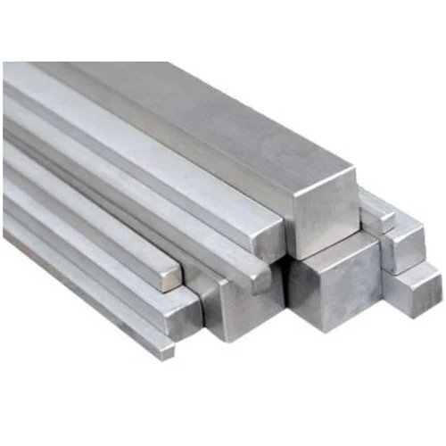 Aluminum Square Bar - Silver, Polished Finish | Durable And Lightweight Versatile Metal Solution
