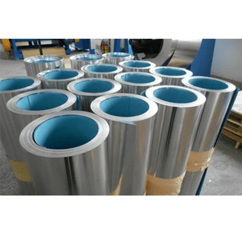 Aluminium Coils - Round Shape, Silver Color | Polished Surface Treatment, High Quality