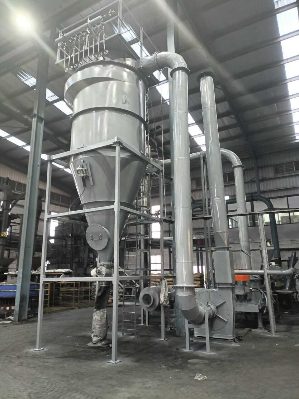 Material Conveying System - Color: Blue