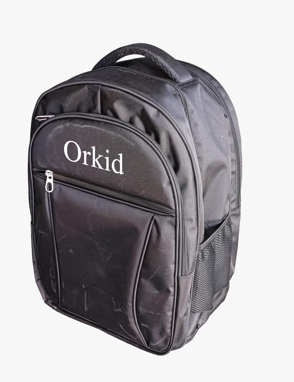 School Backpack Black - Pu Synthetic, 12x19 Inches, 25l Capacity, Black | Multi-compartment, Water-resistant, 17" Laptop Padded Safety