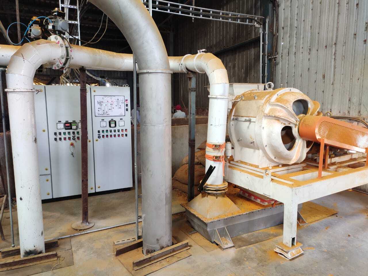 Chilli Grinding Plant - Color: Blue