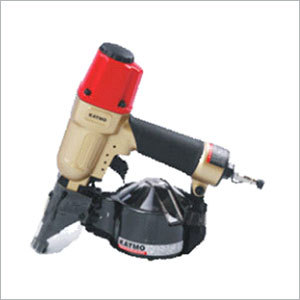 Pneumatic Coil Nailer - 16 Deg, 2.1mm Shank, 25-45mm Nails | Lightest Nailer, 360° Air Exhaust, Adjustable Trigger, Transparent Magazine