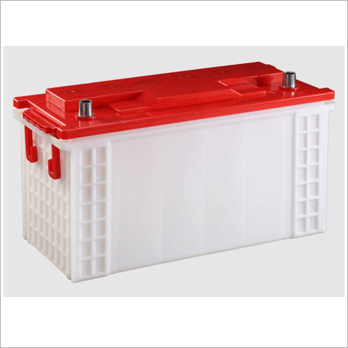 व्हाइट 100 जंबो डिन बैटरी कंटेनर