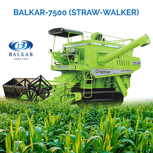 Balkar-7500 Straw-walker Combine Harvesters - Engine Type: Air Cooled