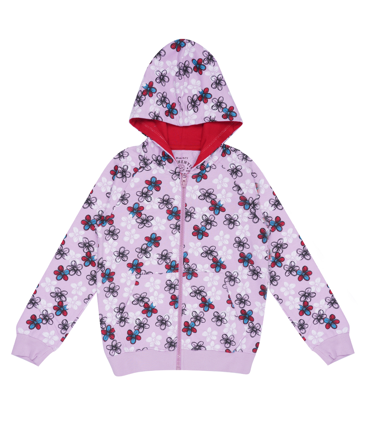 Kids Printed Hoodies - Cotton Blend, Size S | Warranty Included, Designed For Girls