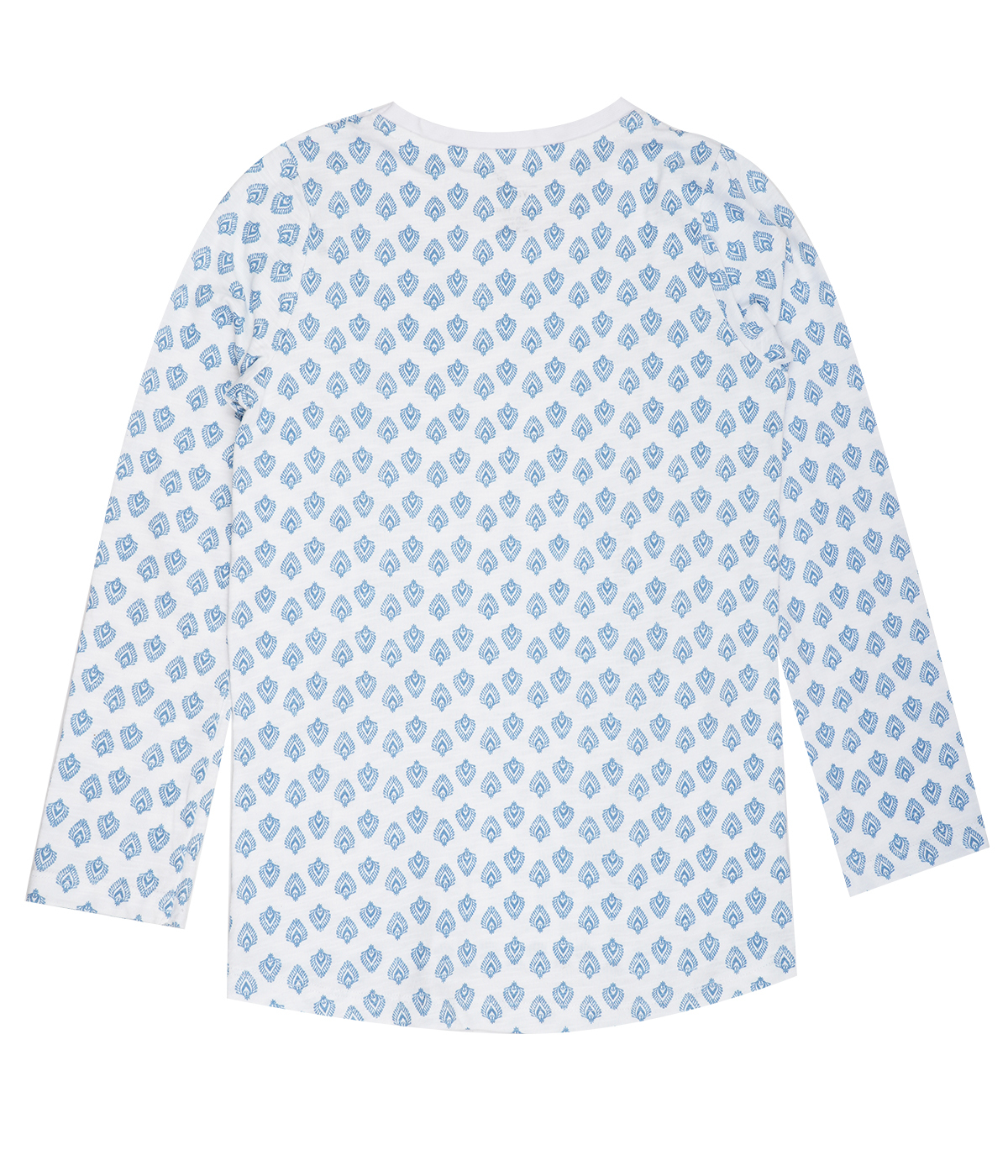 Girls White Print Top - Cotton Blend, Multicolor | Unique Design For Everyday Wear, Stylish And Comfortable For All Occasions