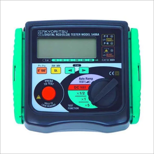 Green/black Kyoritsu 5406a Rcd Testers