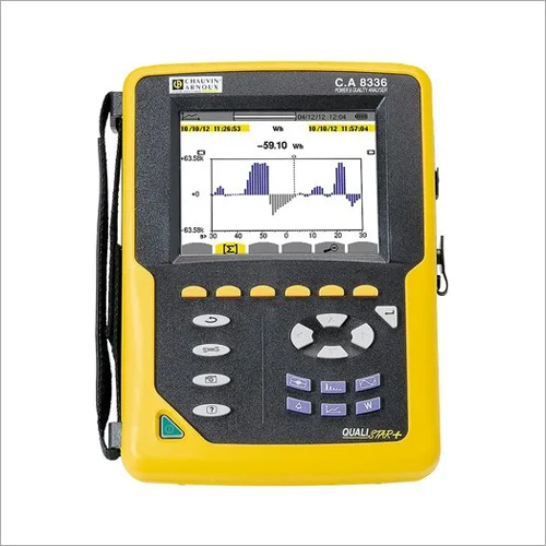 Yellow Chauvin Arnoux Power And Energy Quality Analyzer Ca8336