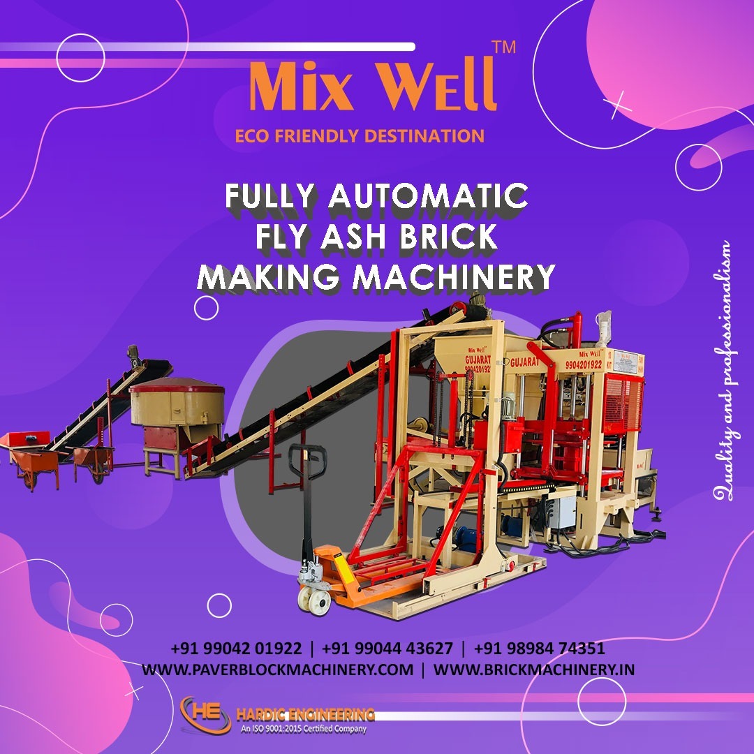Fly Ash Brick Making Machine - Capacity: 2000-2500 Pcs/hr