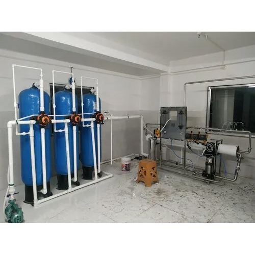 2000 Lph Frp Ro Water Plant - Automatic Grade: Semi Automatic