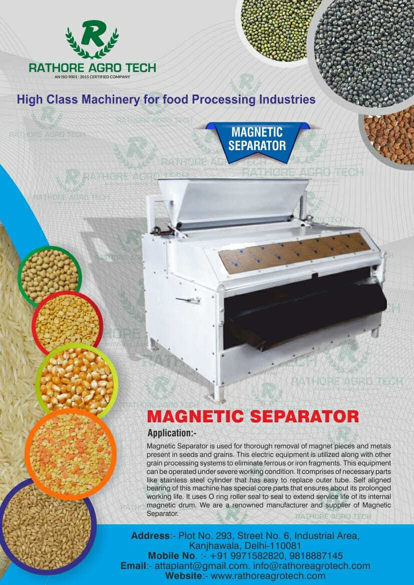 Magnetic Separator - Automatic Grade: Semi-automatic