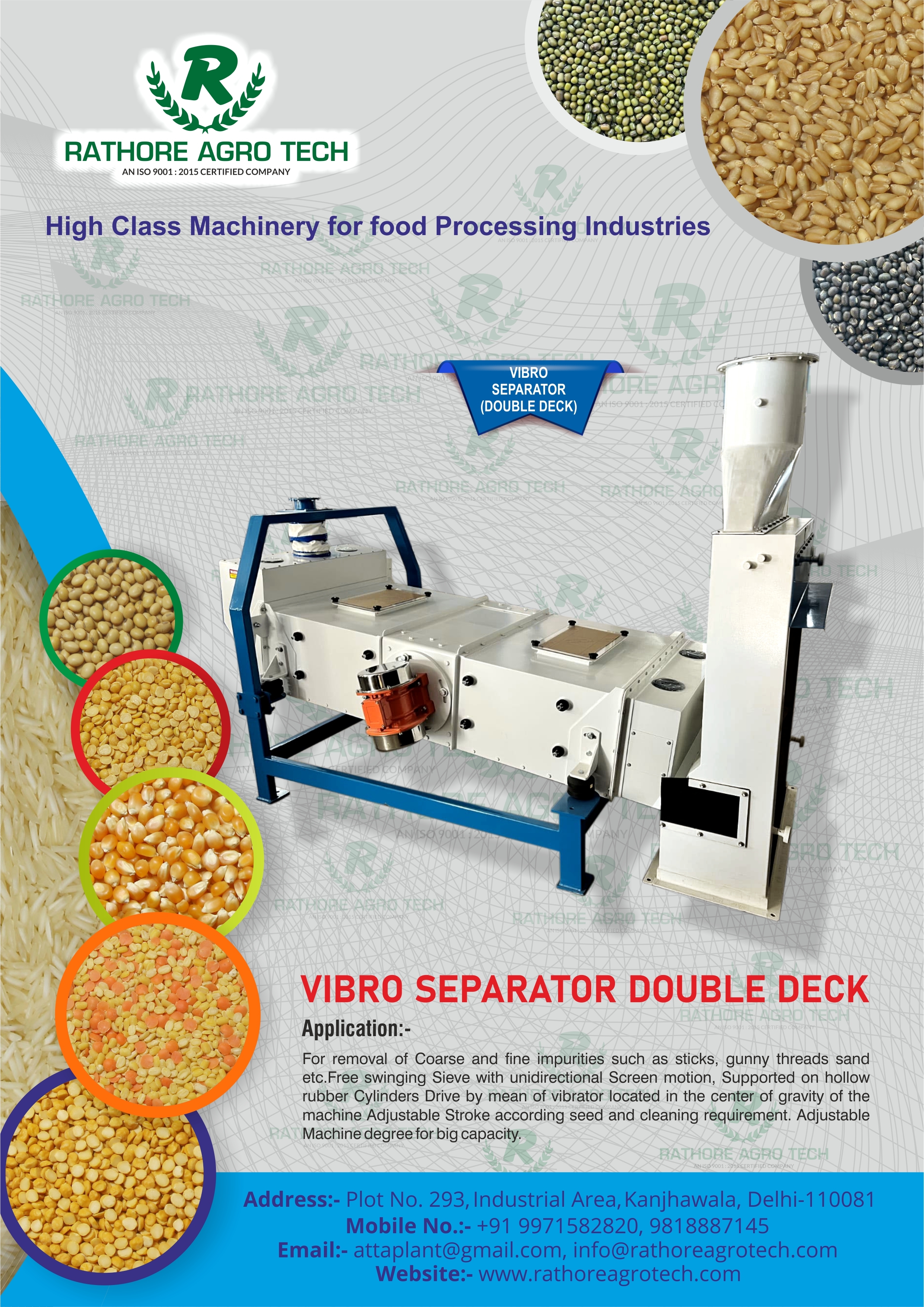 Vibro Grader Application: Iindustrial