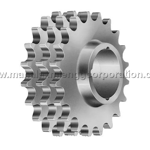 Triplex Chain Sprocket - Material: Steel