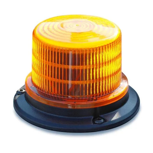 LED Beacon - Plastic Body, 9-80VDC Power, Orange Color, 1000 Lumen Output | Designed for Operator Awareness, Various Sizes Available, Warranty Included