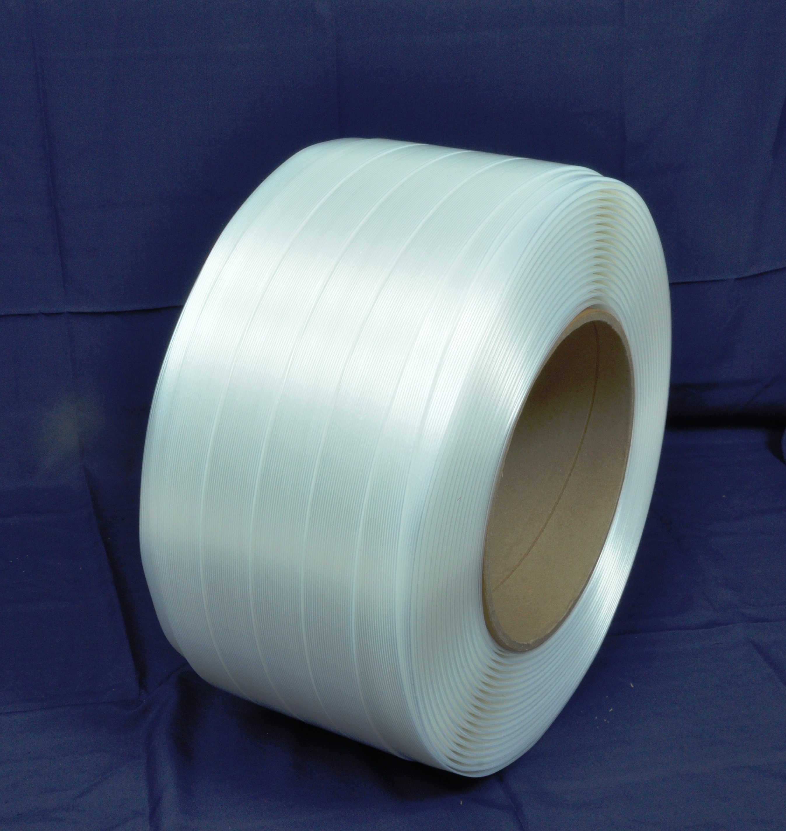 Polyester Composite Strapping - Customized Size, Resilient White Pp Material For Industrial Packaging Applications