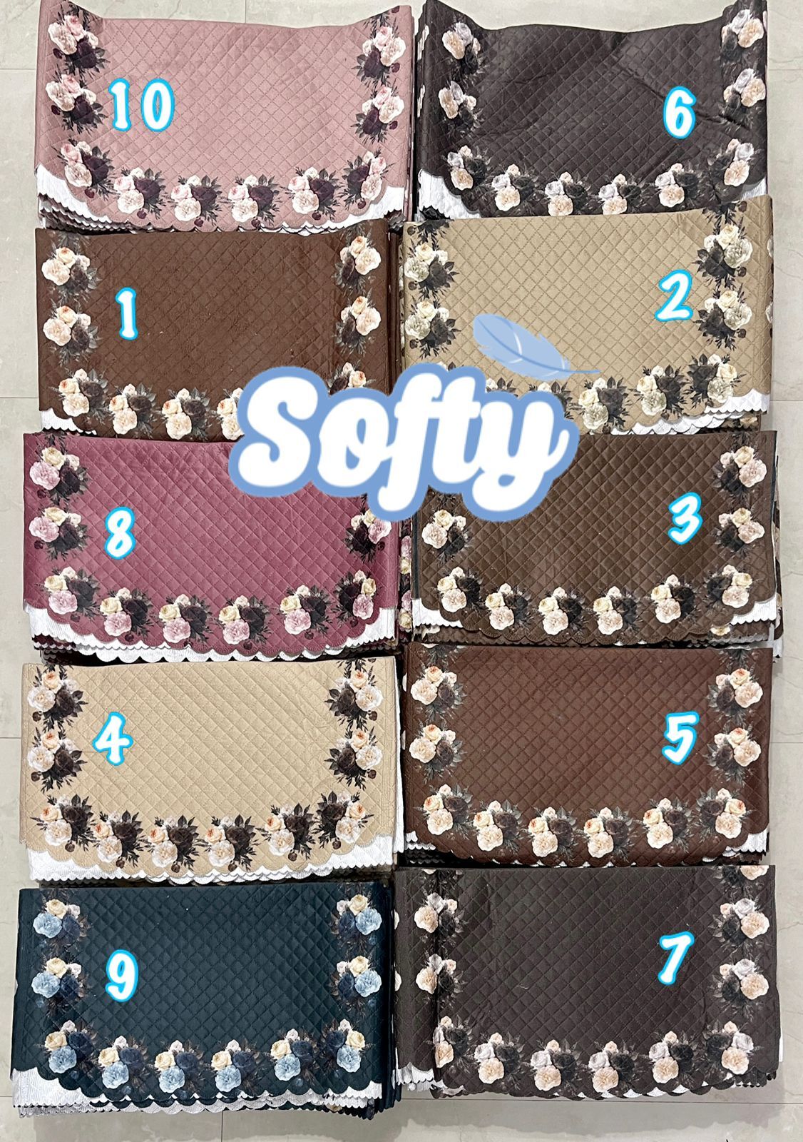 Sunrise Softy Sofa Panel 50 Pieces Roll - Material: 100% Polyester