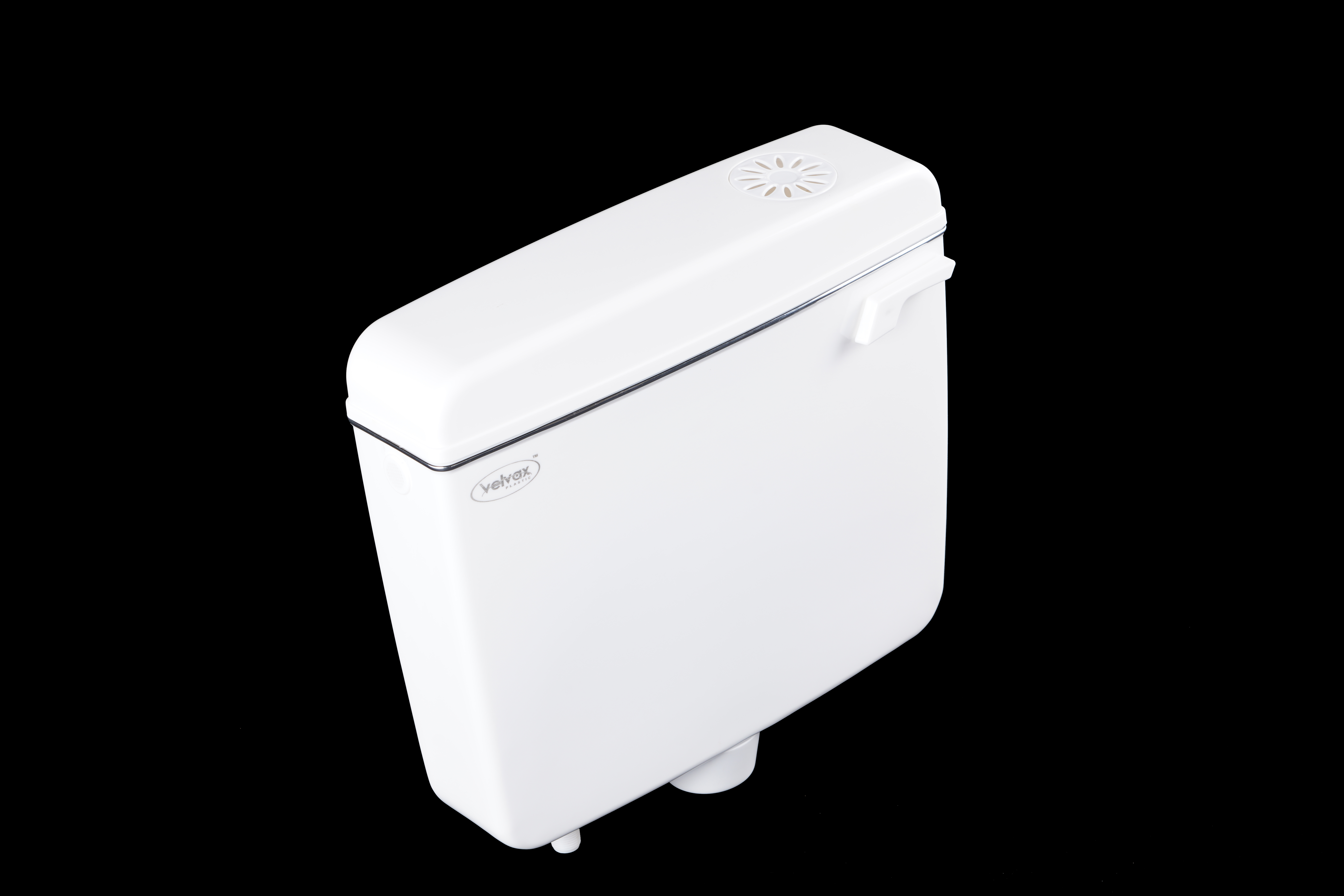 Slim Side Handle Tank - Plastic Material, 1500 Gsm, White Color | Leak Proof, Easy To Use And Install, Long Service Life