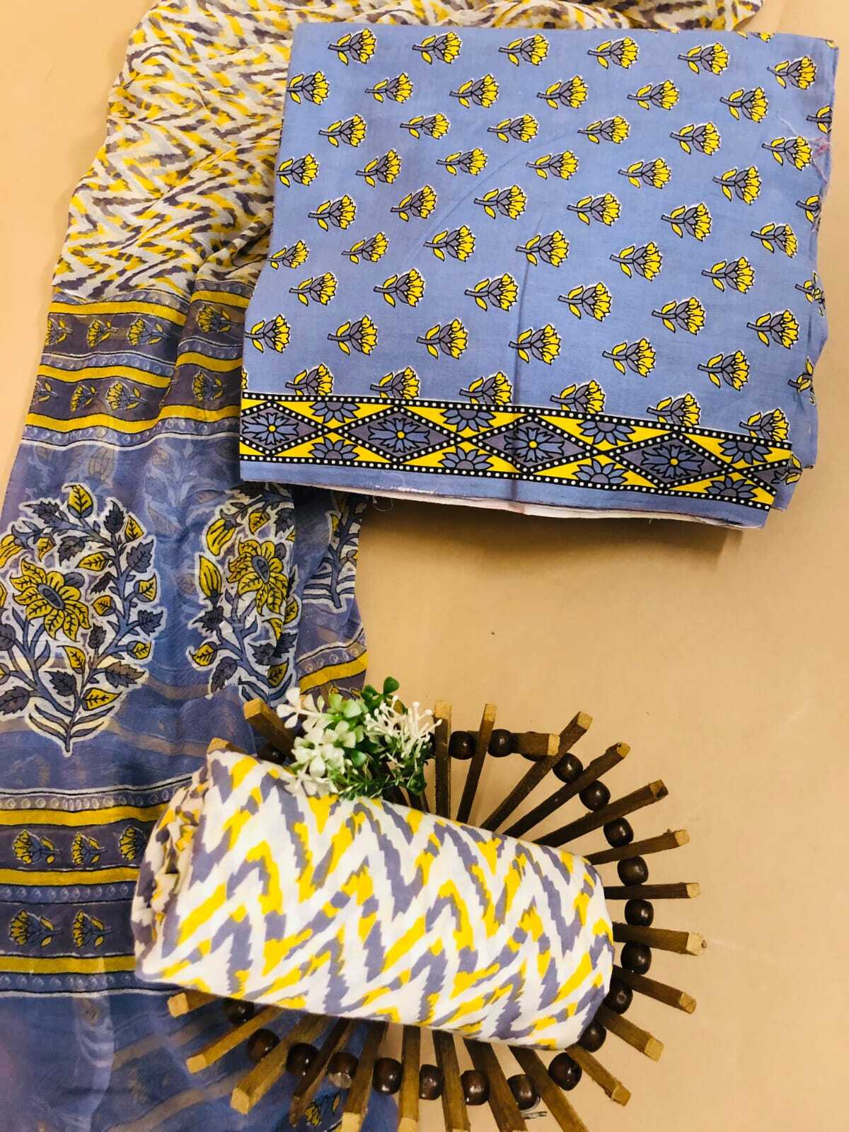 Unstitched Suit Materials By Khandelwal Print