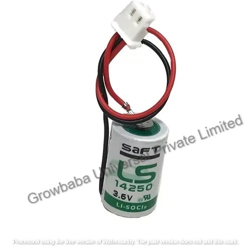 Saft Ls14250 - 3.6volt 1/2aa Lithium Thionyl Chloride Battery, 8.9g Lightweight Design