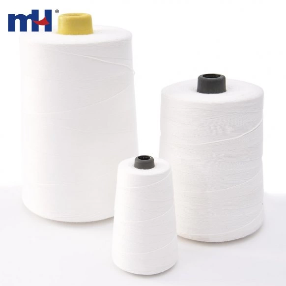 100% Polyester Bag Closing Thread 20s/6 Bag Closing Thread For Bag Sewing Machine