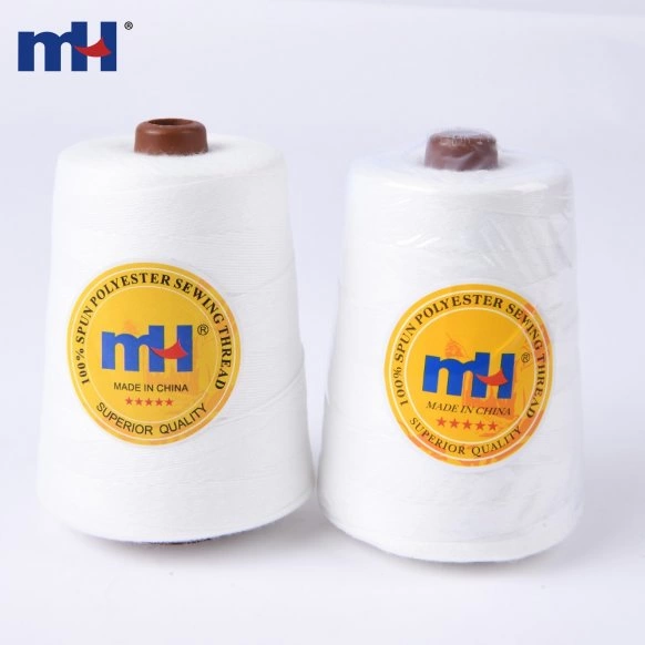 100% Polyester Bag Closing Thread 20s/6 Bag Closing Thread For Bag Sewing Machine