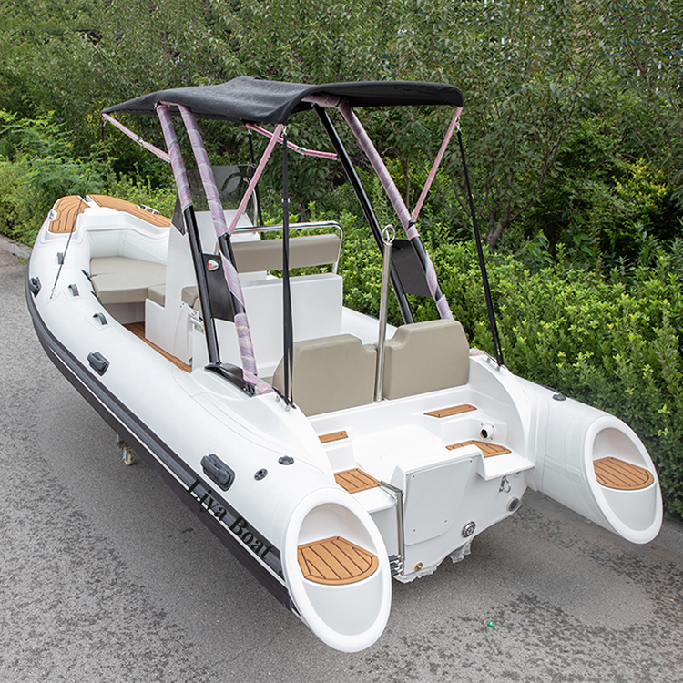 Liya 5.2m Hypalon Rib Inflatable Boats With Outboard Motor For Sale