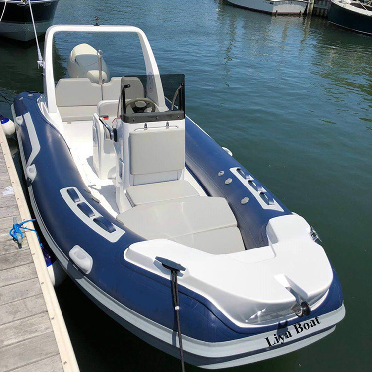 Liya 5.2m Hypalon Rib Inflatable Boats With Outboard Motor For Sale