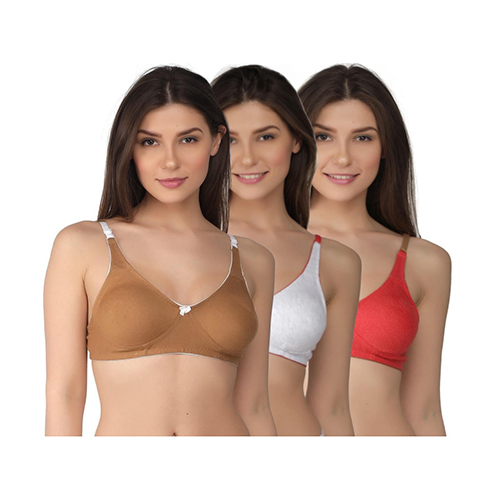 मल्टीकलर जॉकी नॉन पैडेड ब्रा