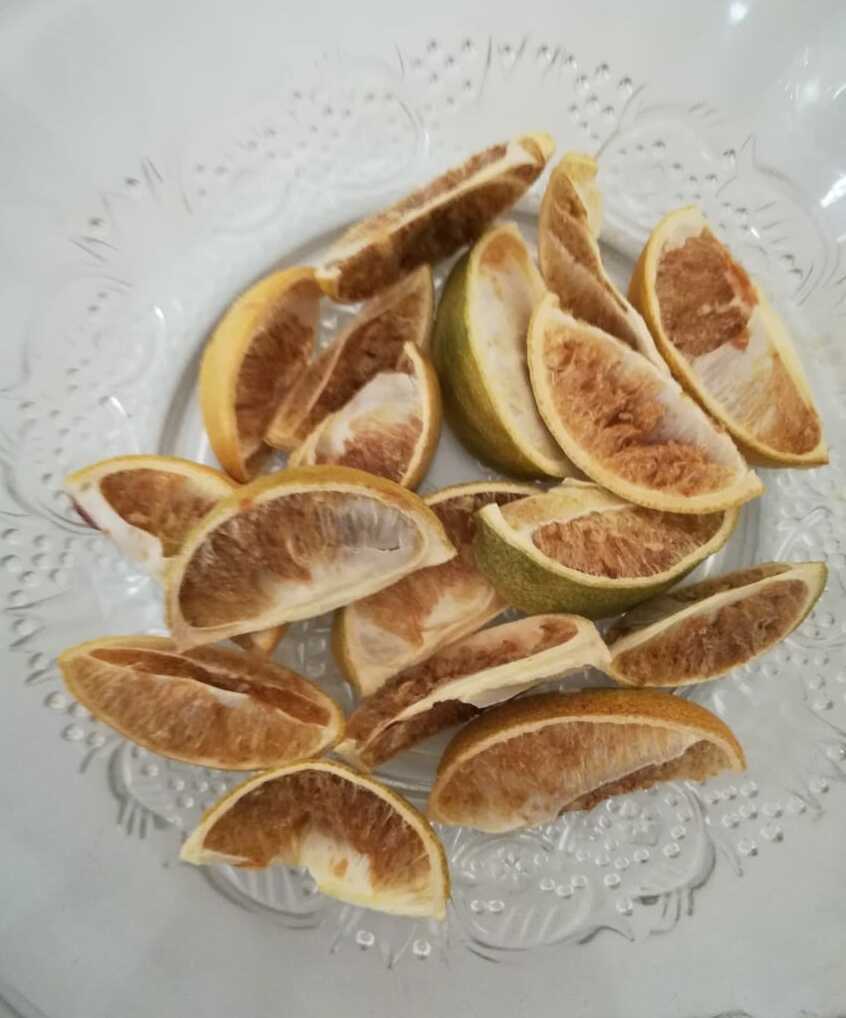 Brown Freeze Dried Lemon Slice