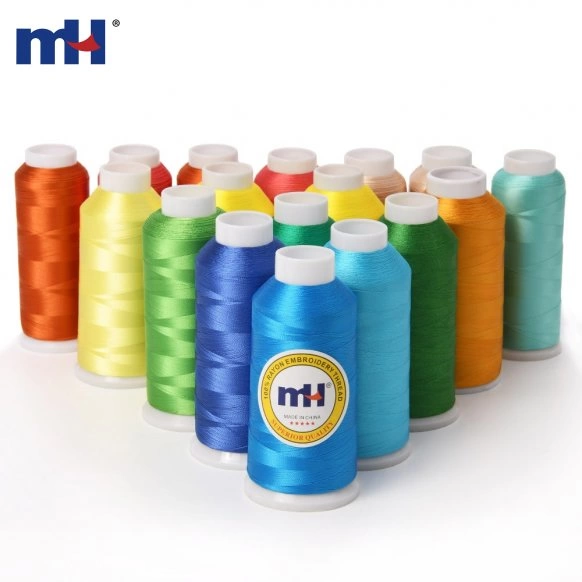 120d/2 100% Viscose Rayon Embroidery Thread Embroidery Thread For Embroidery Machine - Attributes: High Tenacity