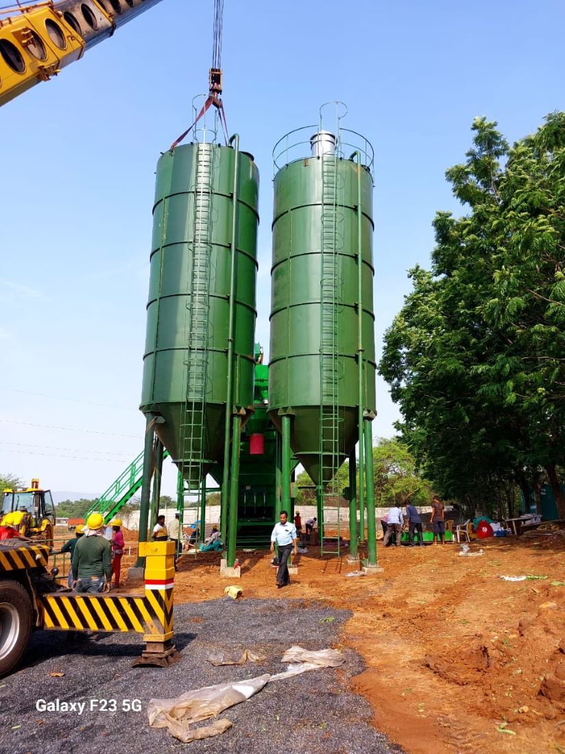 Fly Ash Silo - Application: Rmc