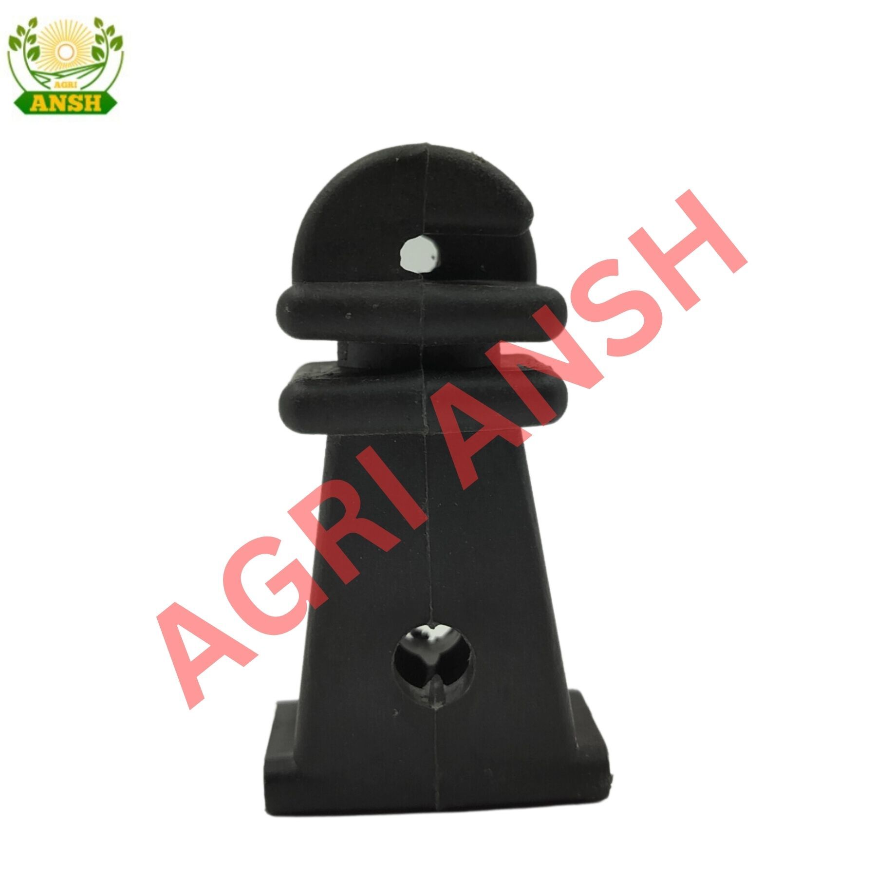 Fence Insulator 5 No. - Mixed Plastic, Longer Design For Solar Fencing Systems | Heavy-duty, Thick, Electrically Efficient, Leakage Resistant