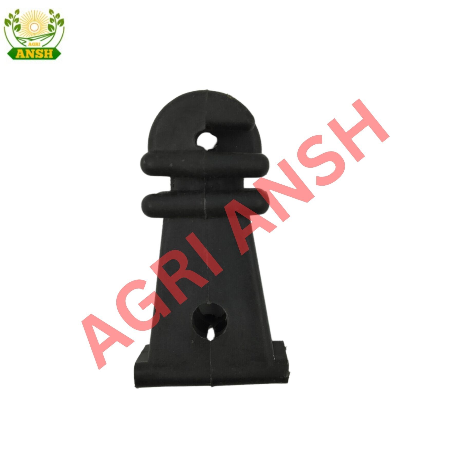Fence Insulator 5 No. - Mixed Plastic, Longer Design For Solar Fencing Systems | Heavy-duty, Thick, Electrically Efficient, Leakage Resistant