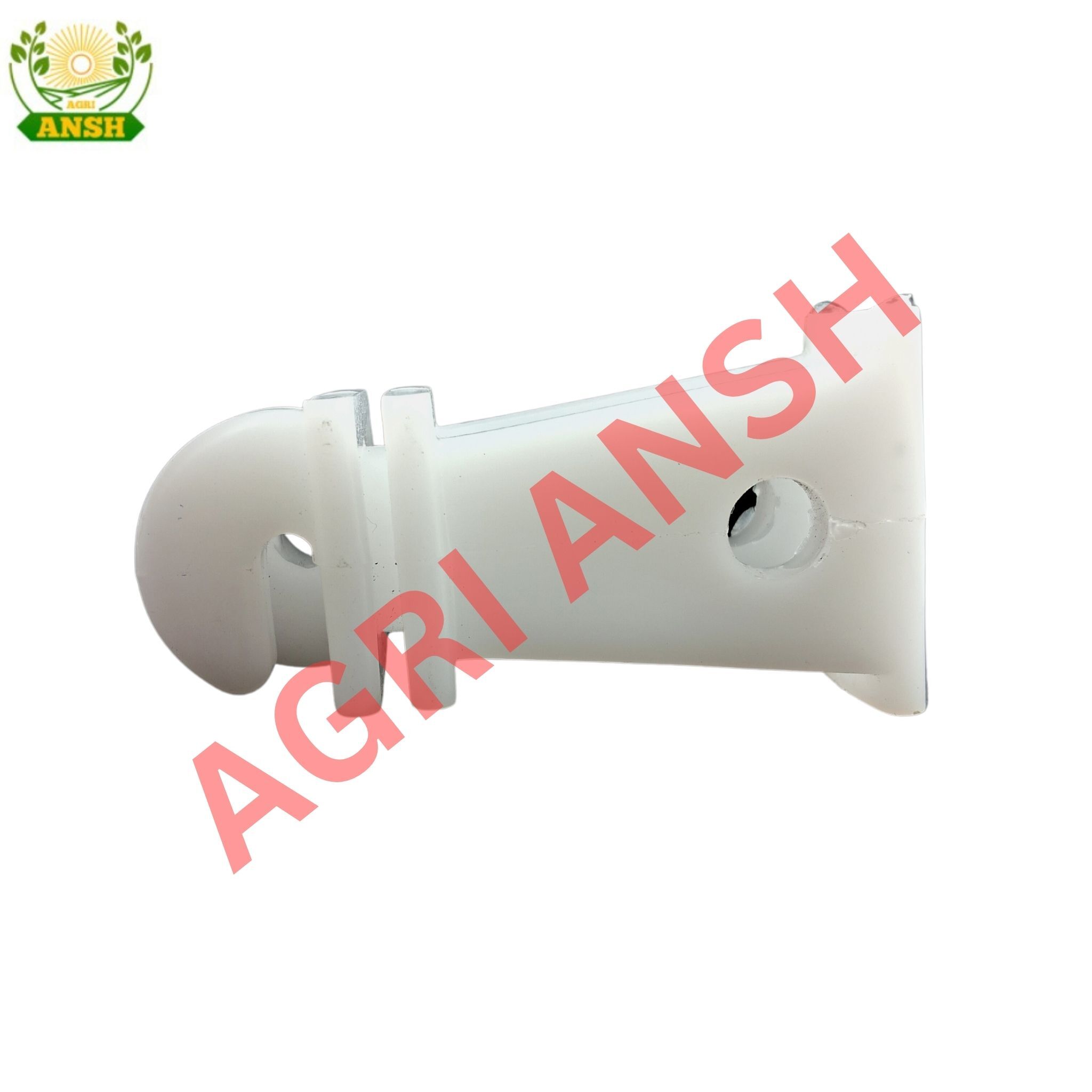 Fence Insulator 5.1 Number White - Virgin Plastic, Longer & Thicker Design | Heavy Duty, Prevents Leakage & Short Circuits, Available In Black