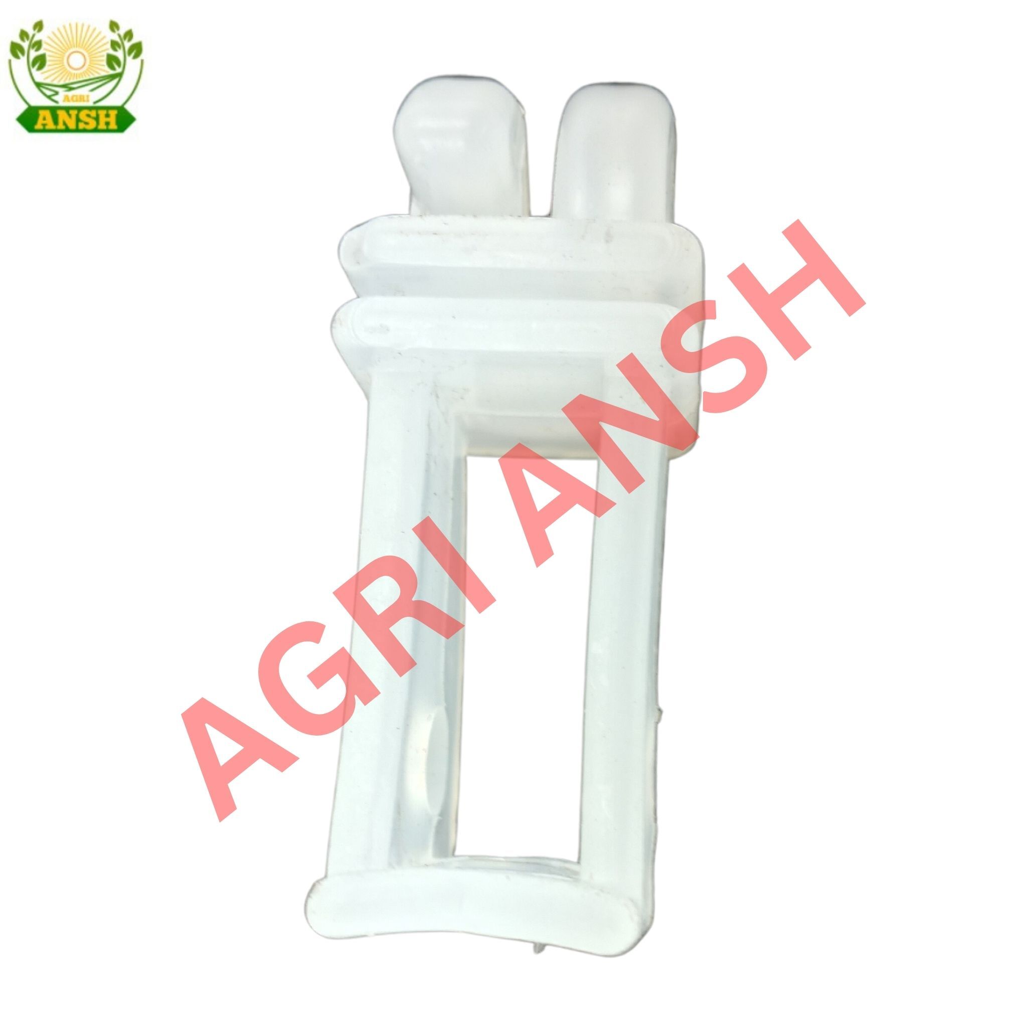 Fence Insulator 5.1 Number White - Virgin Plastic, Longer & Thicker Design | Heavy Duty, Prevents Leakage & Short Circuits, Available In Black