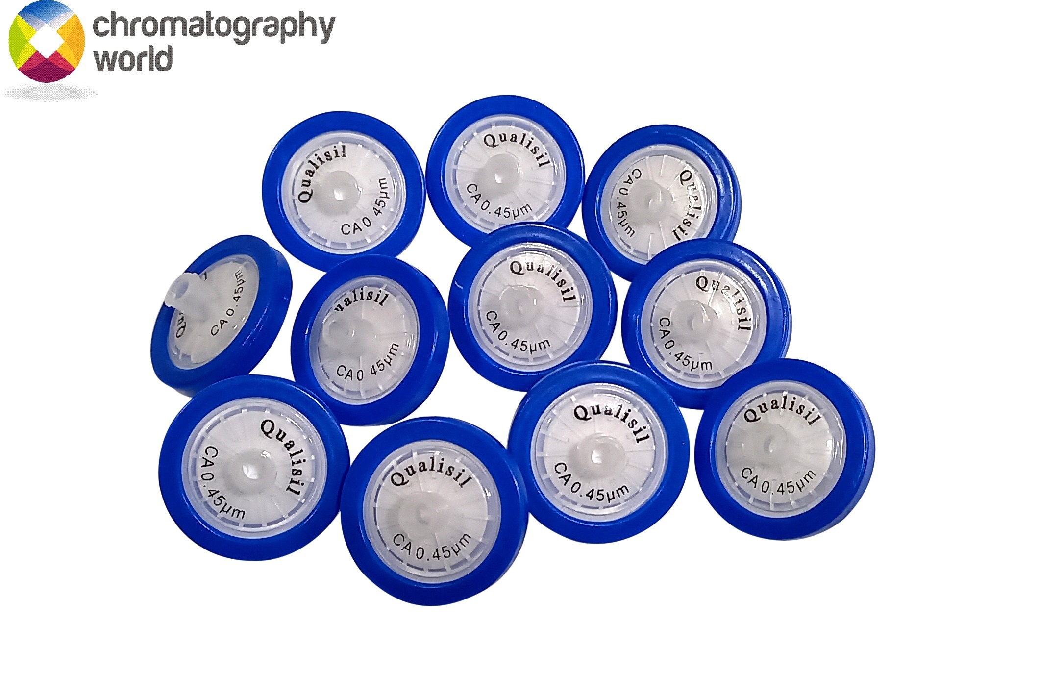 Blue Cellulose Acetate Syringe Filters (Q25ca045e)
