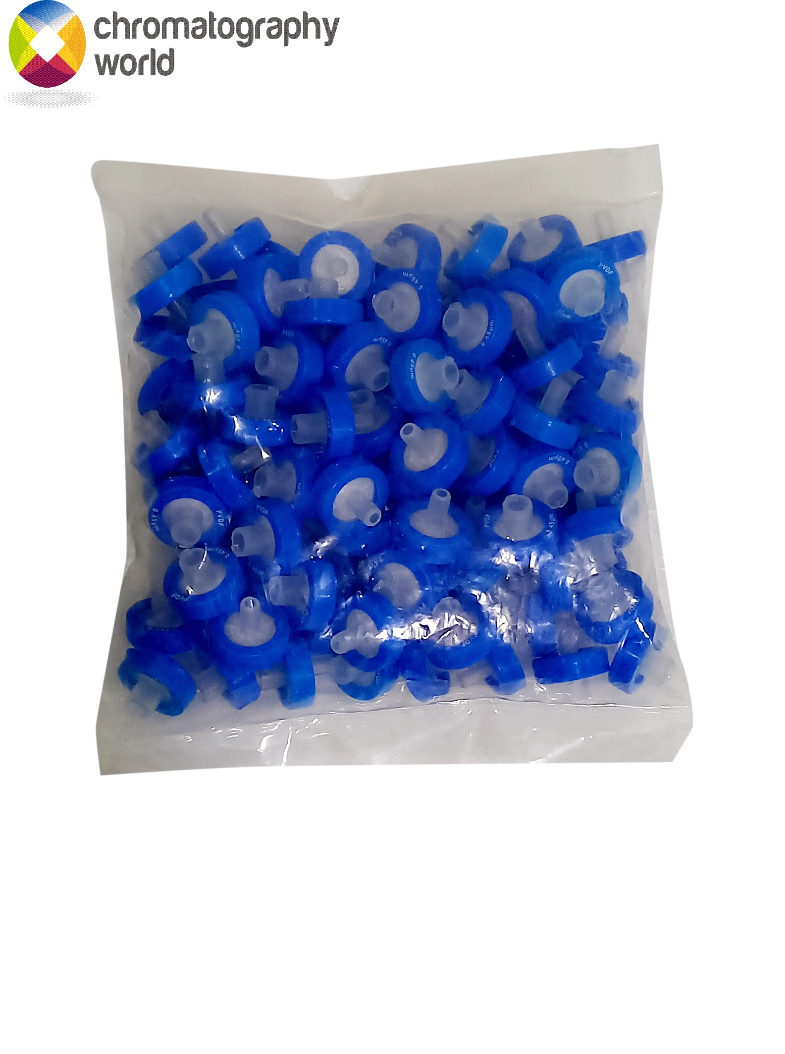 Blue Hydrophilic Pvdf Syringe Filter (Q13pvl045e)