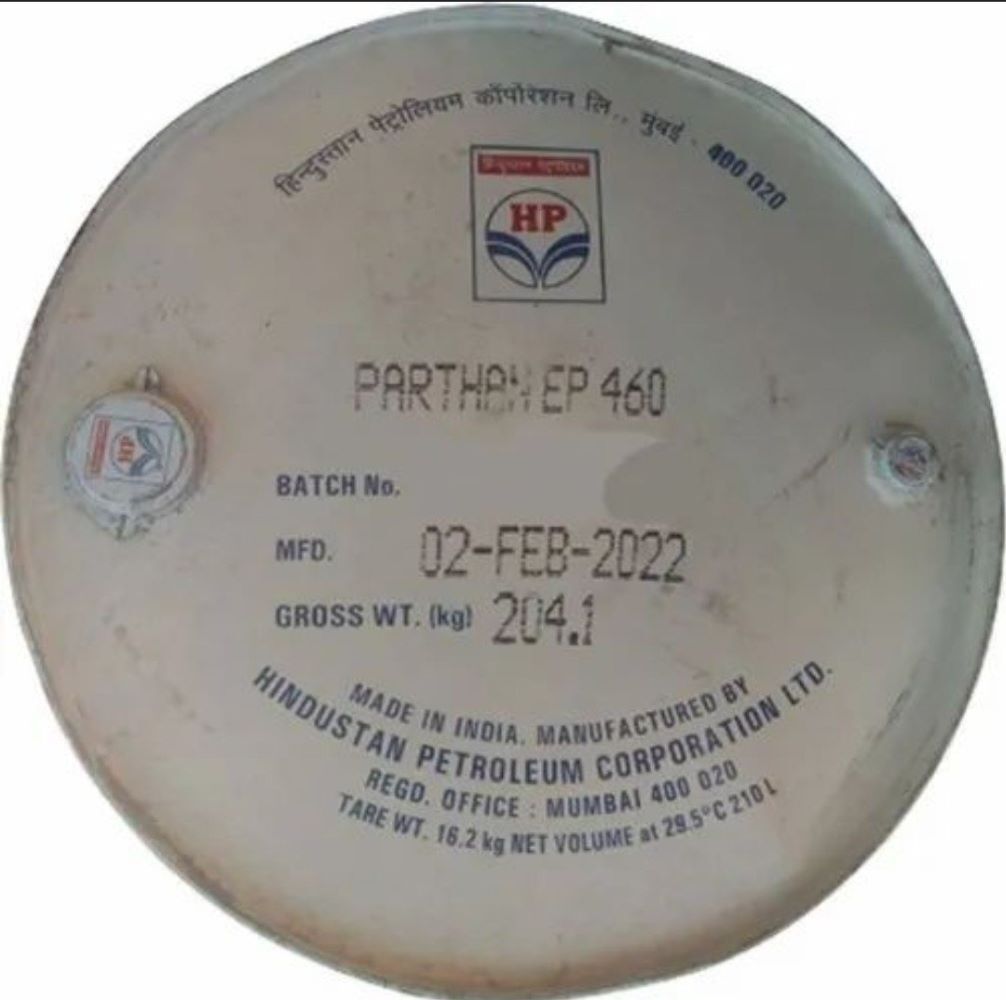 Parthan Ep 460 - Application: These Oils Are Recommended For All Heavy Duty Enclosed Gear Drives With Circulation Or Splash Lubrication System Operating Under Heavy Or Shock Load Conditions