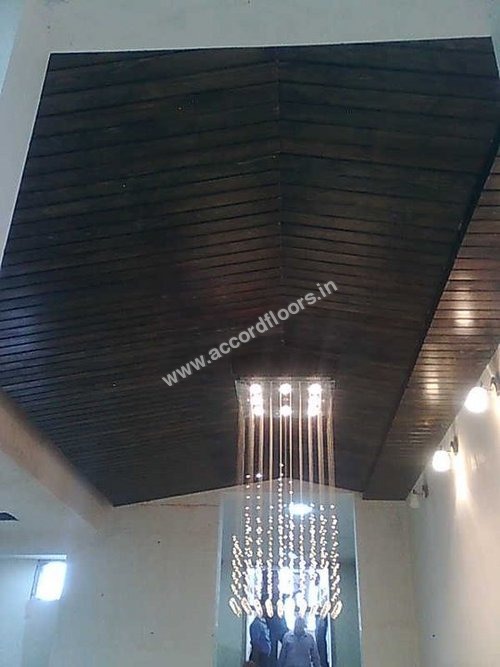 Interior Wood Wall Paneling - Teak Wood, 28 x 600 x 1200 mm, 8-21 mm Thickness | Lightweight, Scratch and Termite Resistant, Easy to Install