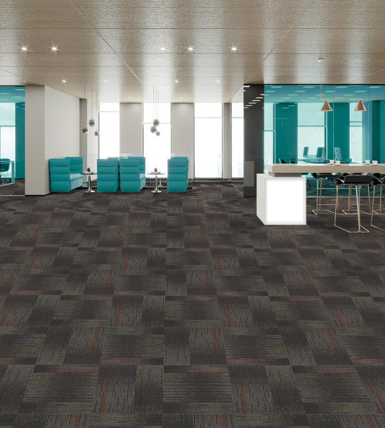 Fusion P.p. Carpet - 100% Polypropylene, 50 Cm X 50 Cm | Multi-level Loop, Solution Dyed, Acid-resistant, Non-slip, Wear-resistant, Available In Beige, Blues, Grays