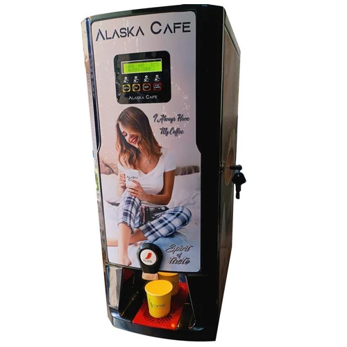 Multicolor Alaska Cafe Tea And Coffee Vending Machine