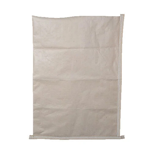 L Type Stitching HDPE Paper Sack Bag - Customized Size, Embossed Surface, Waterproof & Tear-Resistant for Versatile Use